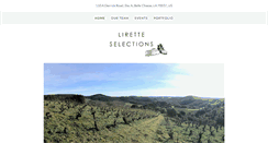 Desktop Screenshot of liretteselections.com