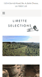Mobile Screenshot of liretteselections.com